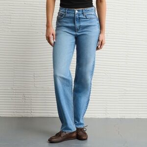 American Eagle Outfitters Light Blue Straight Jeans